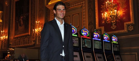 Rafa Nadal en el casino de Monte-Carlo