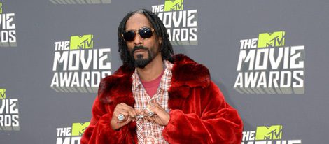 Snoop Dogg en la alfombra roja de los MTV Movie Awards 2013