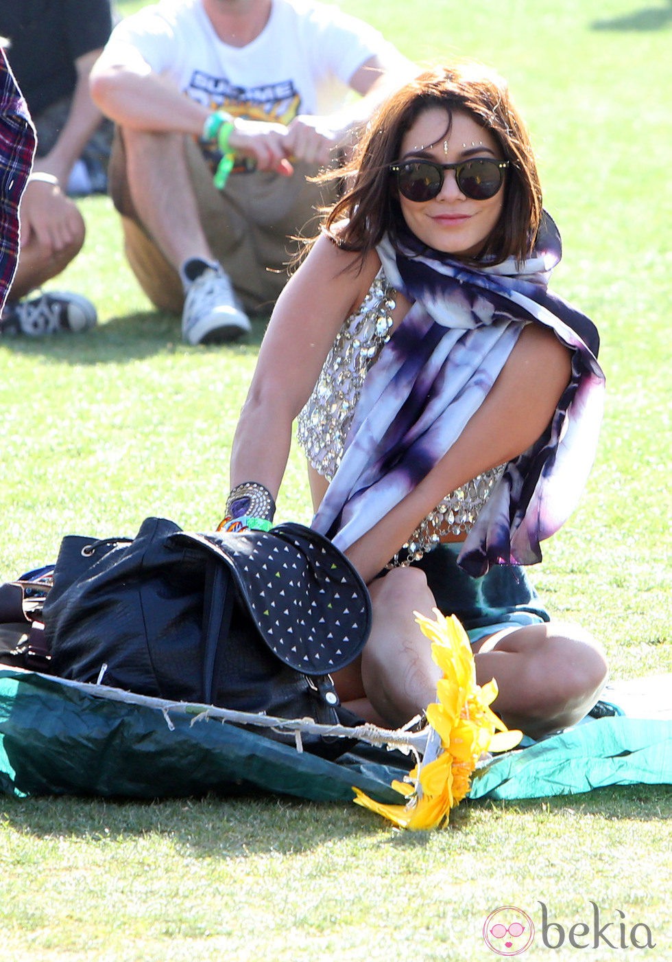 Vanessa Hudgens en el Festival de Coachella 2013