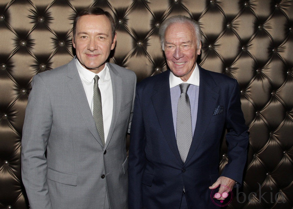 Kevin Spacey entrega el Premio Monte Cristo 2013 a Christopher Plummer