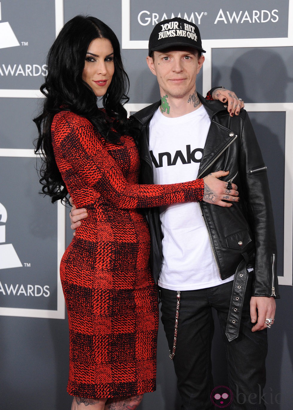 Kat Von D con su novio, Deadmau5