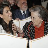 Ana Pastor y María Galiana en la presentación del libro 'Cuéntame: Ficción y realidad'