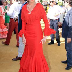 Lourdes Montes en la Feria de Abril 2013