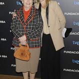 María Galiana y Ana Duato en la presentación del libro 'Cuéntame: Ficción y realidad'