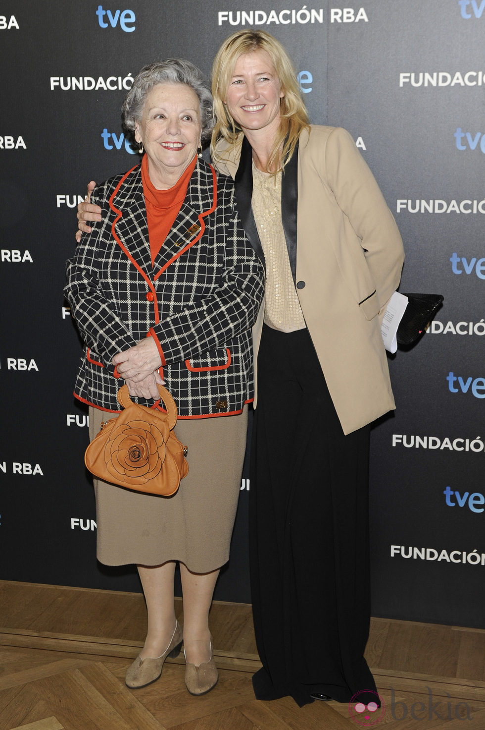 María Galiana y Ana Duato en la presentación del libro 'Cuéntame: Ficción y realidad'