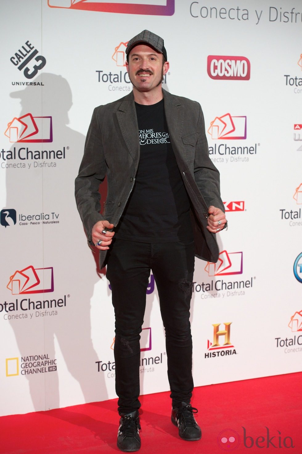 Alex O'Dogherty en la presentación de Total Channel en Madrid