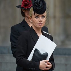 Katherine Jenkins en el funeral de Margaret Thatcher