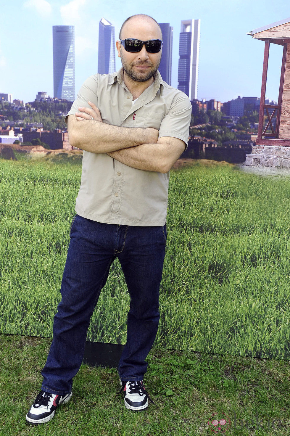 Vicente Romero en el estreno de la segunda temporada de 'Con el culo al aire'