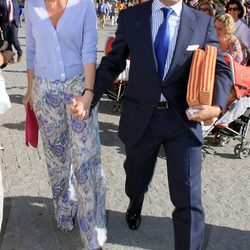 Fran Rivera y Lourdes Montes en los toros en Sevilla