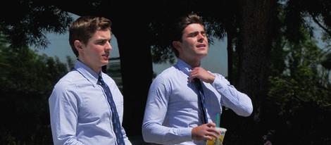 Zac Efron y Dave Franco juntos en el rodaje de 'Townies'