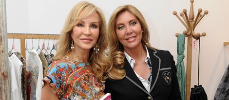 Carmen Lomana y Norma Duval en la presentación de 'El glamour inteligente'