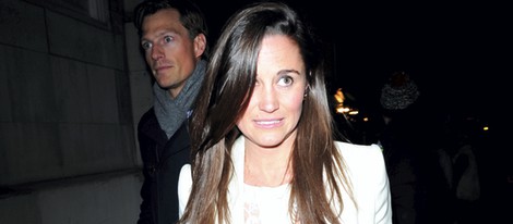 Pippa Middleton paseando por Londres con Nico Jackson