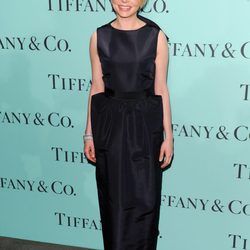 Michelle  Williams luciendo elegancia en la fiesta de Tiffany & Co 