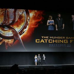 Presentación de 'Los Juegos del Hambre. En llamas' en la CinemaCon 2013