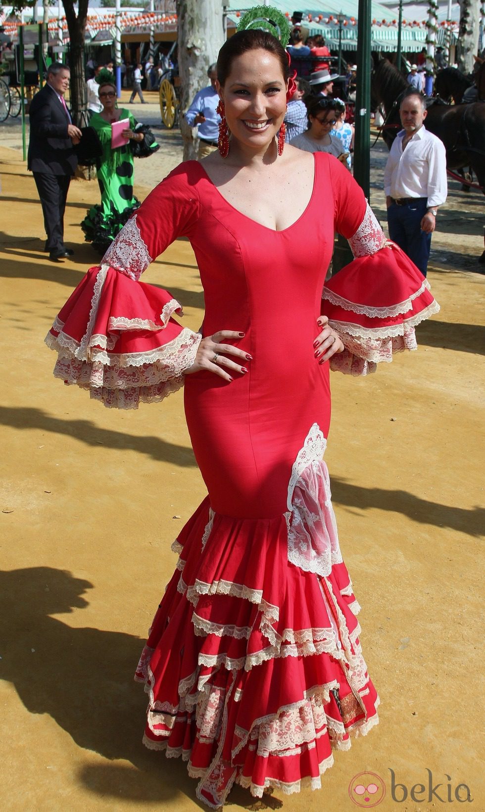 Chayo Mohedano en la Feria de Abril 2013