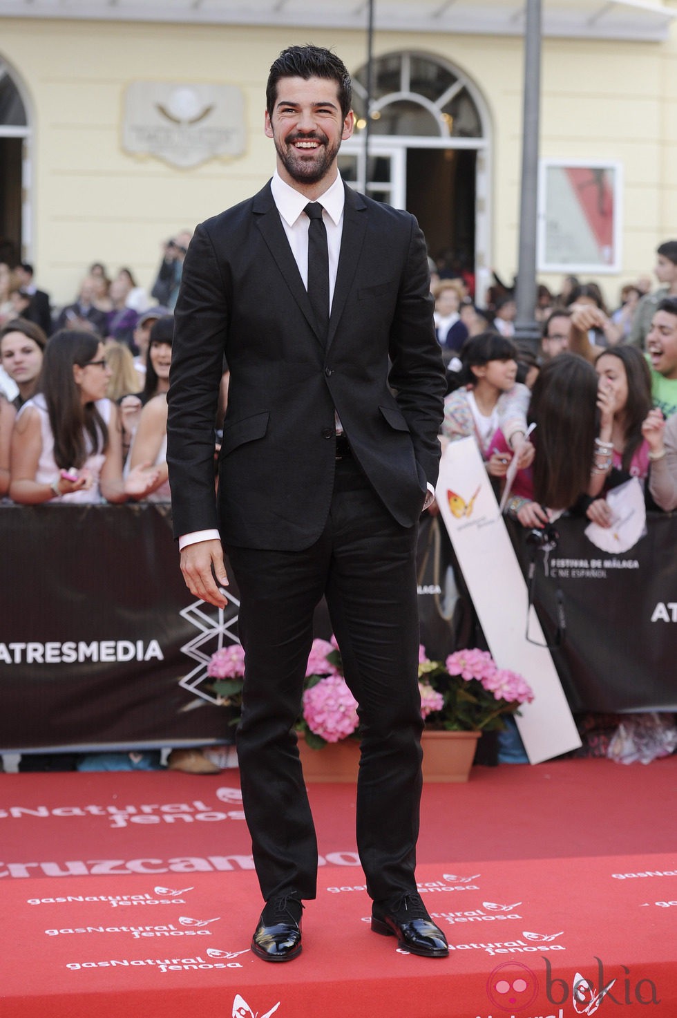 Miguel Ángel Muñoz en la apertura del Festival de Málaga 2013