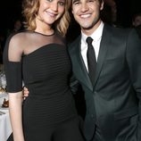 Jennifer Lawrence y Darren Criss en los Glaad Media Awards 2013 en Los Angeles