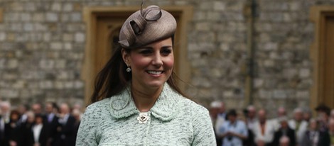 Kate Middleton presume de embarazo en un acto con los Scouts