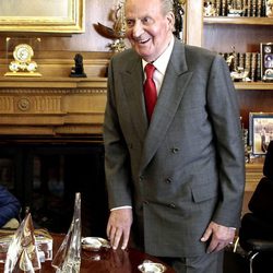 El Rey Juan Carlos retoma su agenda tras su operación de hernia discal