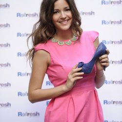 Malena Costa en la presentación de la colección primavera/verano 2013 de Refresh