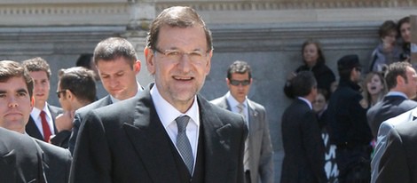 Mariano Rajoy en la entrega del Premio Cervantes 2012