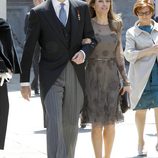 Los Príncipes Felipe y Letizia en la entrega del Premio Cervantes 2012