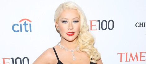 Christina Aguilera en la gala de la revista Time 2013