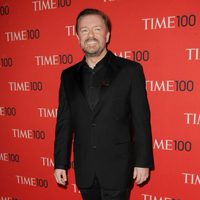 El actor Ricky Gervais en la gala de la revista Time 2013