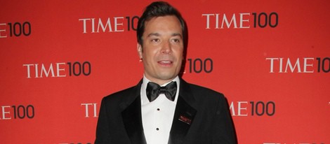 El presentador Jimmy Fallon en la gala de la revista Time 2013