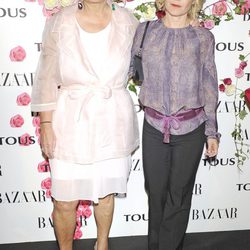 Rosa Tous y Eugenia Martínez de Irujo en la fiesta de presentación del perfume 'Rosa'