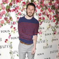 Rubén Ochandiano en la fiesta de presentación del perfume 'Rosa'