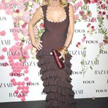 Bibiana Fernández en la fiesta de presentación del perfume 'Rosa'