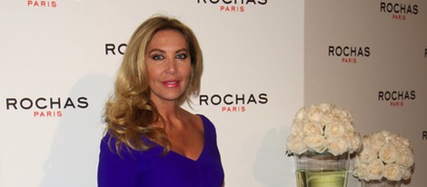 Norma Duval en una fiesta organizada por Rochas en Madrid