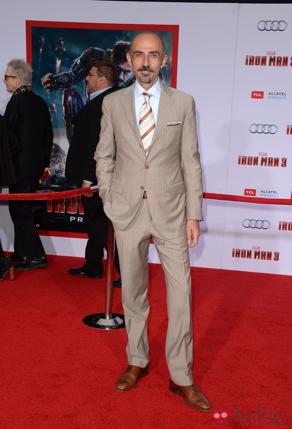 Shaun Toub en el estreno de 'Iron Man 3' en Los Ángeles