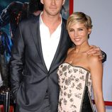 Elsa Pataky y Chris Hemsworth en el estreno de 'Iron Man 3' en Los Ángeles