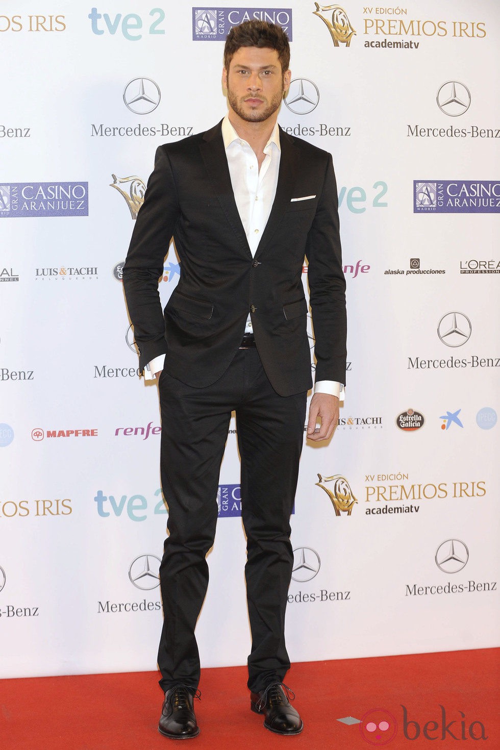 José Lamuño en los Premios Iris 2013