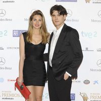 Amaia Salamanca y Yon González en los Premios Iris 2013