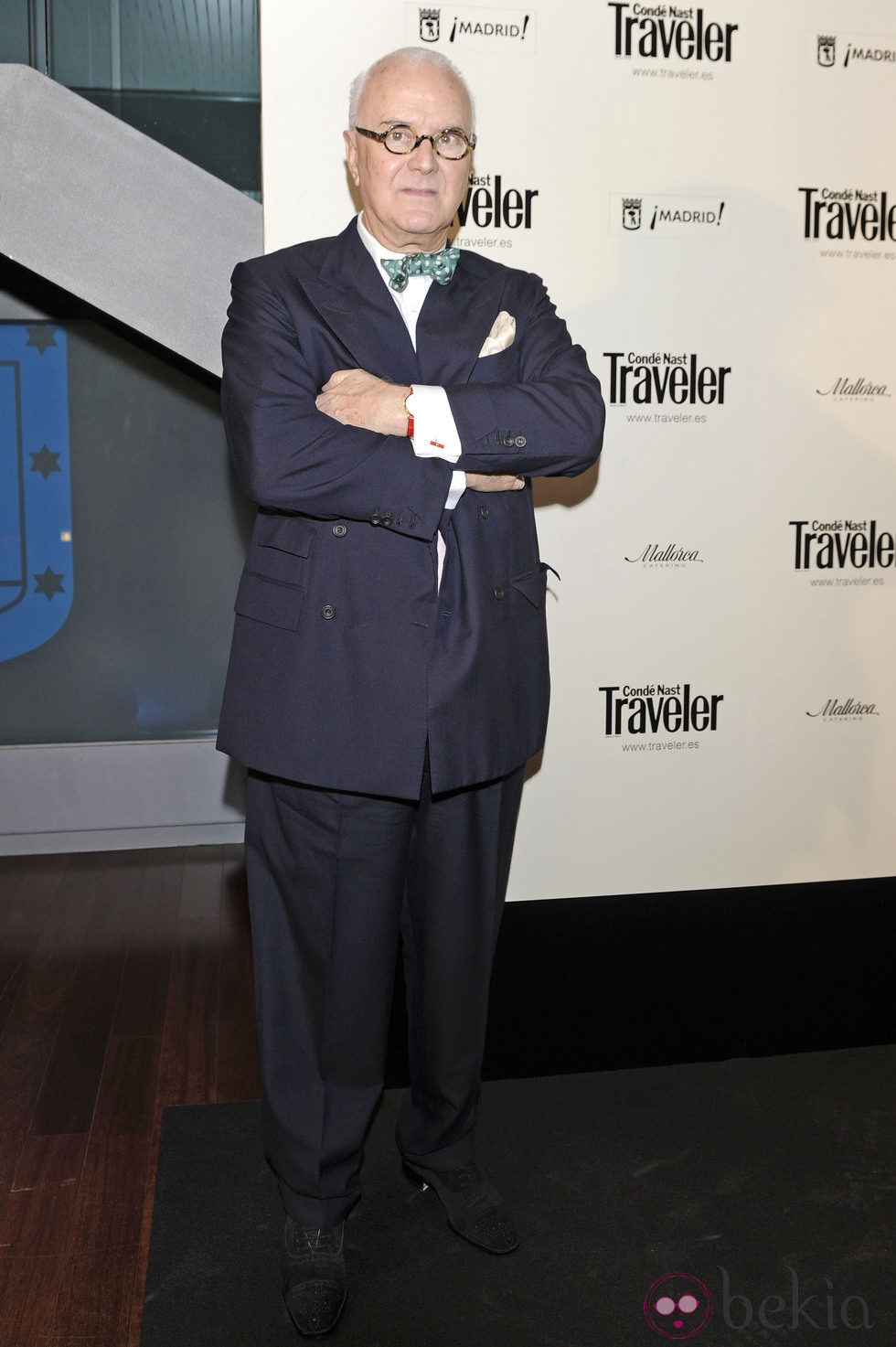 Manolo Blahnik en los Premios Conde Nast Traveller 2013