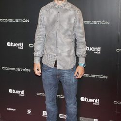 Joel Bosqued en el estreno de 'Combustión'