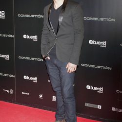 Jaime Olías en el estreno de 'Combustión'