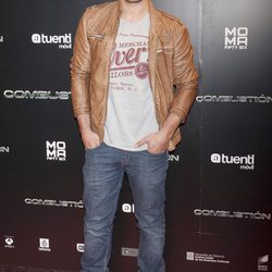 David Seijo en el estreno de 'Combustión'