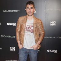 David Seijo en el estreno de 'Combustión'