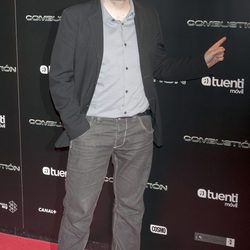 Carlos Areces en el estreno de 'Combustión'