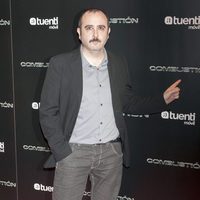 Carlos Areces en el estreno de 'Combustión'