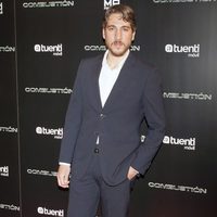 Alberto Ammann en el estreno de 'Combustión'