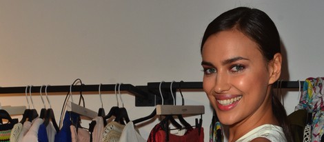 Irina Shayk, madrina de una nueva tienda de ropa en Londres