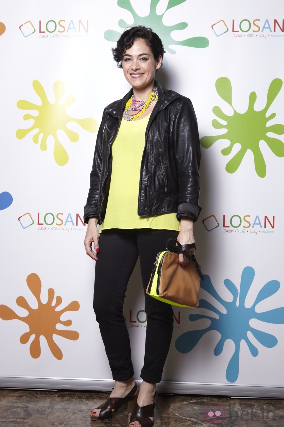 La actriz Rocío Muñoz en la inauguración de LOSAN KIDS en Madrid