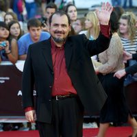 Joaquín Núñez en la clausura del 16 Festival de Málaga