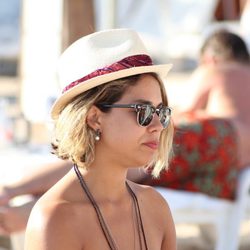 María Beatriz Anthony, mujer de Ronaldo, de vacaciones en Ibiza