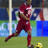 Fran en el partido benéfico 'Gracias' de las Jornadas Mundiales de la Juventud